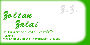 zoltan zalai business card